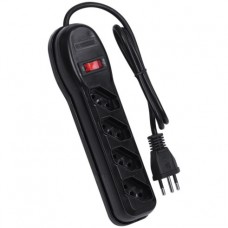 Filtro de Linha com 4 Tomadas Bivolt 